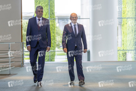 Empfang des Ministerpräsidenten von Rumänien im Kanzleramt in Berlin