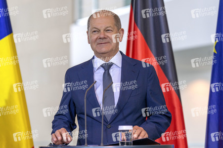 Empfang des Ministerpräsidenten von Rumänien im Kanzleramt in Berlin