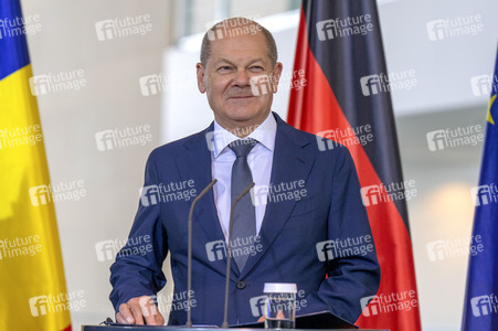 Empfang des Ministerpräsidenten von Rumänien im Kanzleramt in Berlin