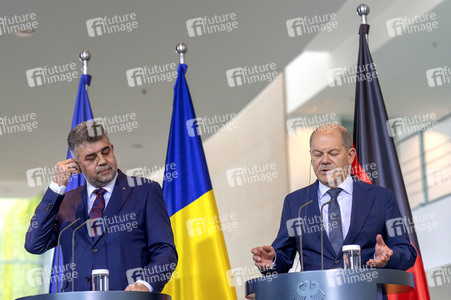 Empfang des Ministerpräsidenten von Rumänien im Kanzleramt in Berlin