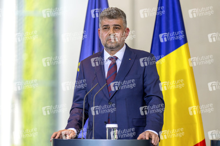 Empfang des Ministerpräsidenten von Rumänien im Kanzleramt in Berlin