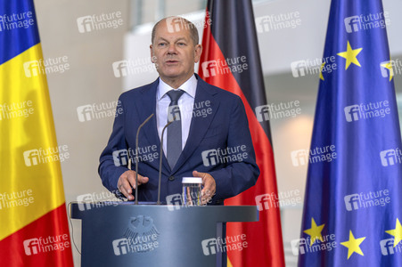 Empfang des Ministerpräsidenten von Rumänien im Kanzleramt in Berlin