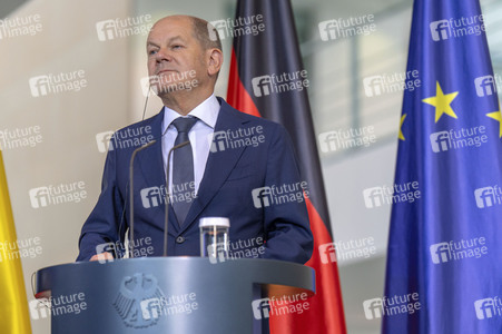 Empfang des Ministerpräsidenten von Rumänien im Kanzleramt in Berlin