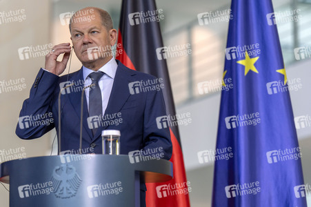 Empfang des Ministerpräsidenten von Rumänien im Kanzleramt in Berlin