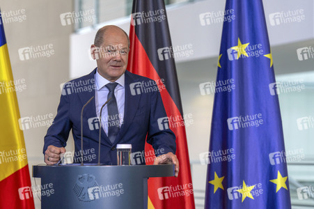 Empfang des Ministerpräsidenten von Rumänien im Kanzleramt in Berlin