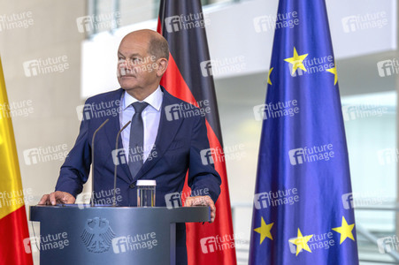 Empfang des Ministerpräsidenten von Rumänien im Kanzleramt in Berlin