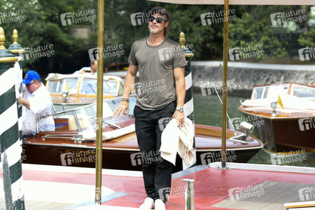 Brad Pitt bei der Ankunft am Hotel Excelsior, Internationale Filmfestspiele von Venedig
