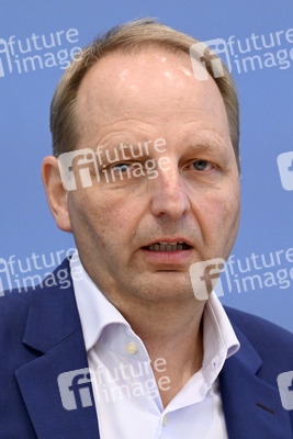 Bundespressekonferenz BVerfG Entscheidung zum Gebäudeenergiegesetz in Berlin