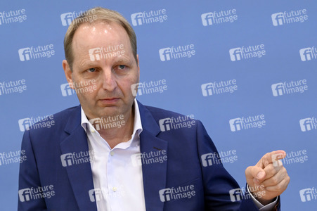 Bundespressekonferenz BVerfG Entscheidung zum Gebäudeenergiegesetz in Berlin