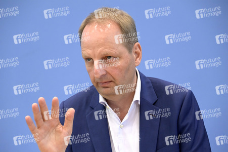 Bundespressekonferenz BVerfG Entscheidung zum Gebäudeenergiegesetz in Berlin
