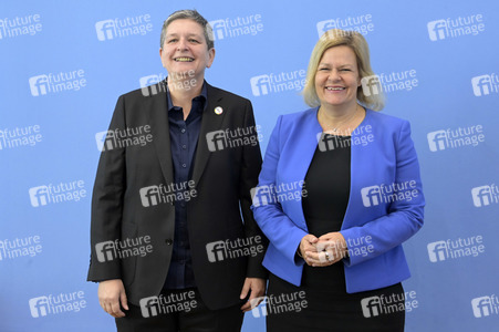 Bundespressekonferenz zur Vorstellung der BSI Präsidentin in Berlin