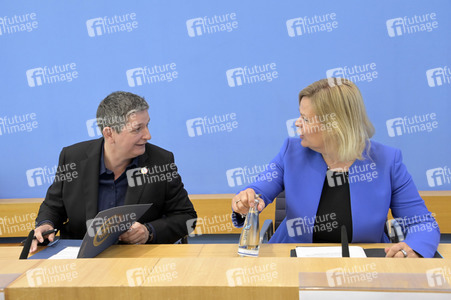 Bundespressekonferenz zur Vorstellung der BSI Präsidentin in Berlin