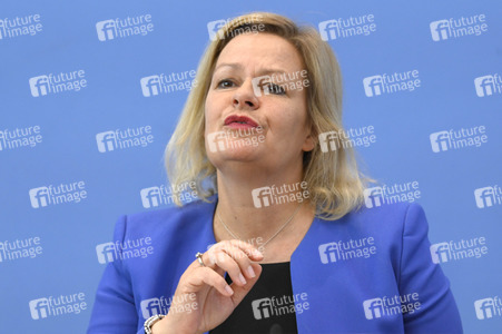Bundespressekonferenz zur Vorstellung der BSI Präsidentin in Berlin