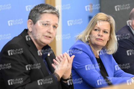 Bundespressekonferenz zur Vorstellung der BSI Präsidentin in Berlin