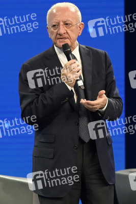 Pressekonferenz Palinsesti Rai 2023-2024 in Neapel