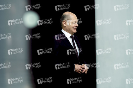Empfang des Premierministers von Australien im Kanzleramt in Berlin