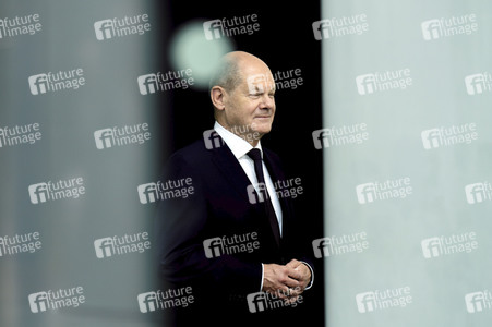 Empfang des Premierministers von Australien im Kanzleramt in Berlin
