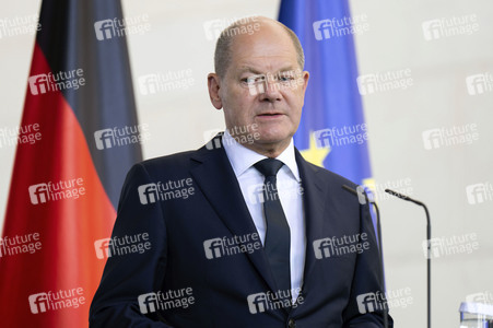Empfang des Premierministers von Australien im Kanzleramt in Berlin