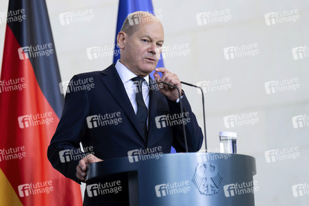 Empfang des Premierministers von Australien im Kanzleramt in Berlin
