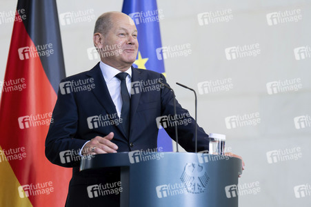Empfang des Premierministers von Australien im Kanzleramt in Berlin