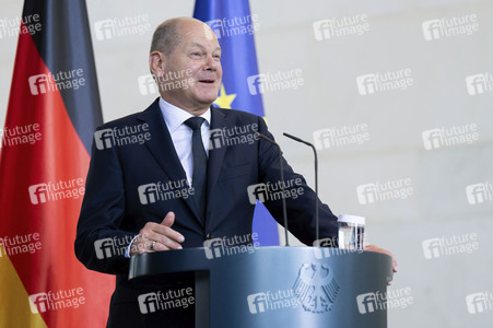 Empfang des Premierministers von Australien im Kanzleramt in Berlin