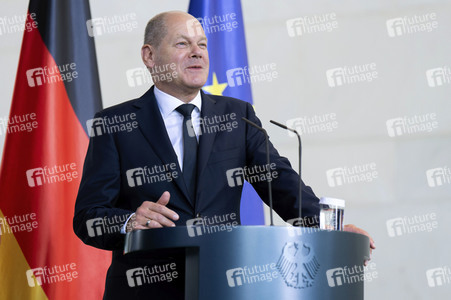 Empfang des Premierministers von Australien im Kanzleramt in Berlin