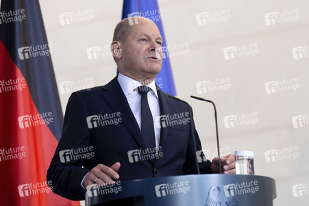 Empfang des Premierministers von Australien im Kanzleramt in Berlin