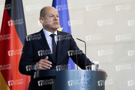 Empfang des Premierministers von Australien im Kanzleramt in Berlin
