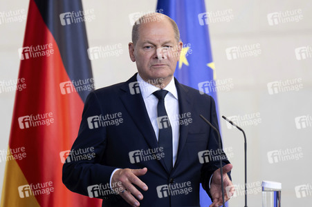 Empfang des Premierministers von Australien im Kanzleramt in Berlin