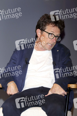 Verleihung des Frontier Award an Michael J. Fox in München
