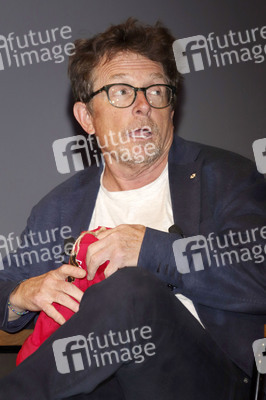 Verleihung des Frontier Award an Michael J. Fox in München