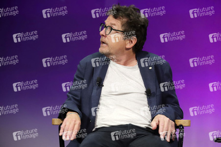 Verleihung des Frontier Award an Michael J. Fox in München