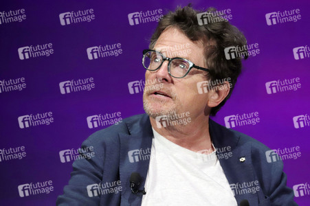 Verleihung des Frontier Award an Michael J. Fox in München