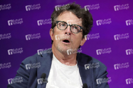 Verleihung des Frontier Award an Michael J. Fox in München