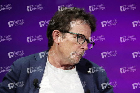 Verleihung des Frontier Award an Michael J. Fox in München