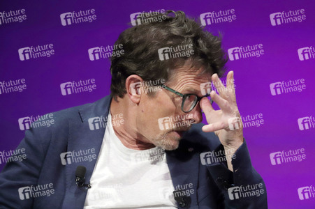 Verleihung des Frontier Award an Michael J. Fox in München