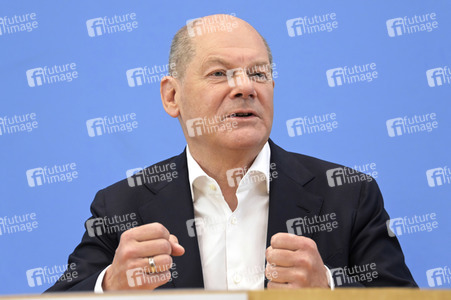 Sommerpressekonferenz von Olaf Scholz in Berlin