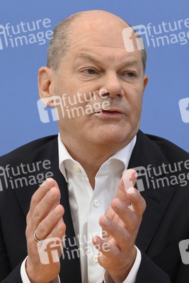 Sommerpressekonferenz von Olaf Scholz in Berlin