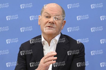 Sommerpressekonferenz von Olaf Scholz in Berlin