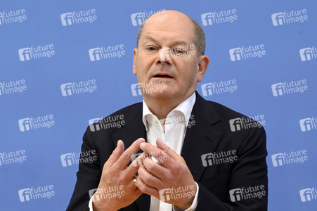 Sommerpressekonferenz von Olaf Scholz in Berlin