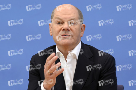Sommerpressekonferenz von Olaf Scholz in Berlin