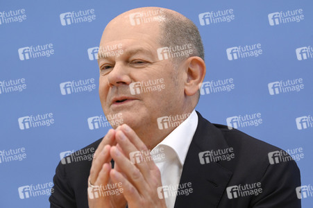 Sommerpressekonferenz von Olaf Scholz in Berlin