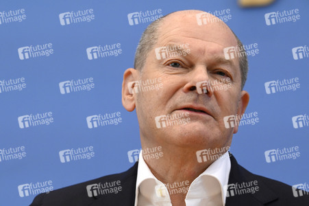 Sommerpressekonferenz von Olaf Scholz in Berlin