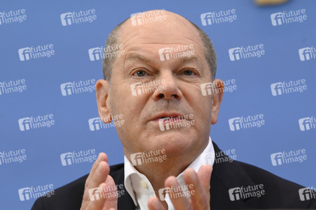 Sommerpressekonferenz von Olaf Scholz in Berlin