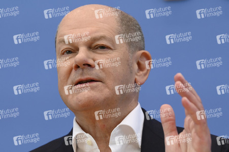 Sommerpressekonferenz von Olaf Scholz in Berlin