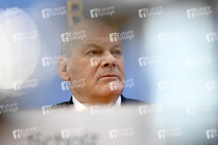 Sommerpressekonferenz von Olaf Scholz in Berlin