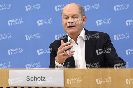 Sommerpressekonferenz von Olaf Scholz in Berlin