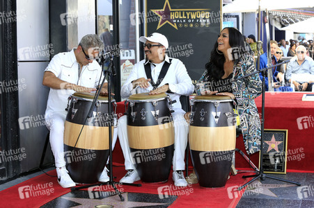 Sheila E. erhält einen Stern auf dem Hollywood Walk of Fame in Los Angeles