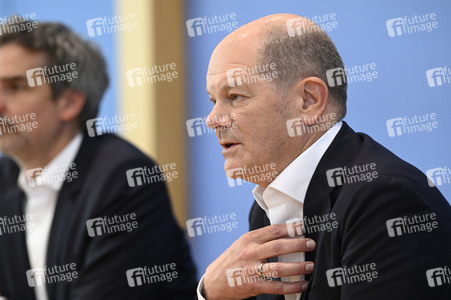 Sommerpressekonferenz von Olaf Scholz in Berlin