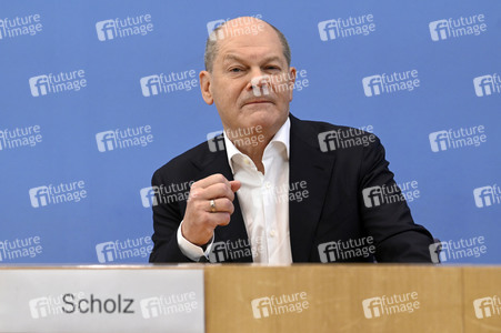 Sommerpressekonferenz von Olaf Scholz in Berlin